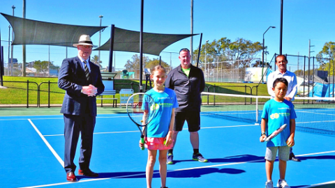 Multi-million dollar tennis centre redevelopment serves an ace