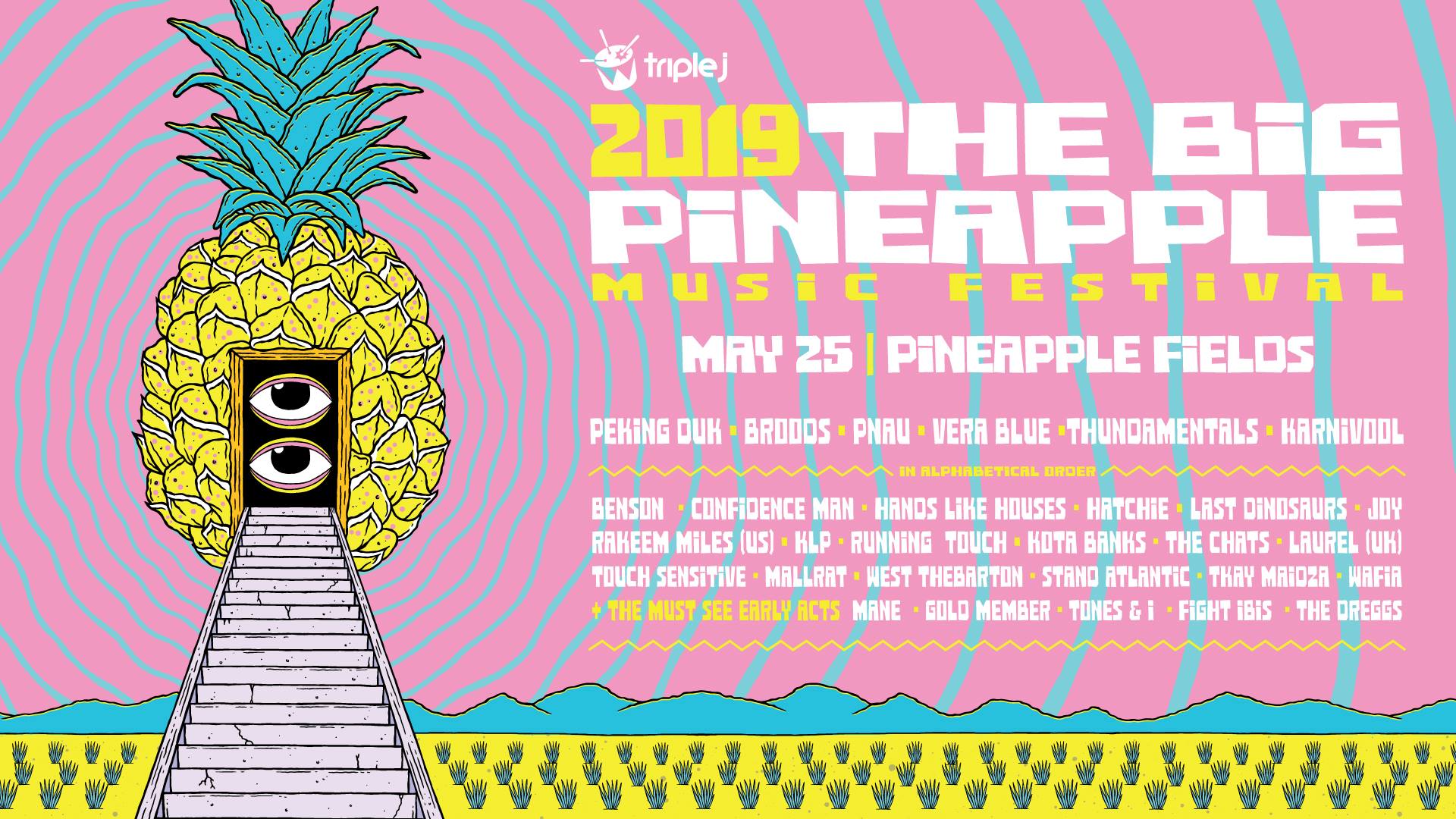 The Big Pineapple Music Festival Tickets sold out! Study Sunshine Coast