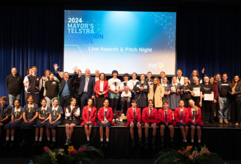Functional undies steal the show at the 2024 Mayor’s Telstra Innovation Awards
