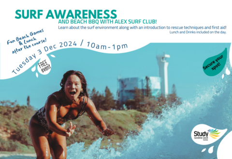 FREE Student Surf Awareness and Beach BBQ event